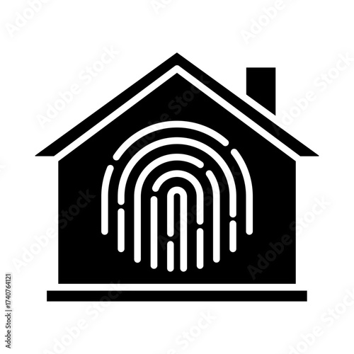 Fingerprint Scan Icon