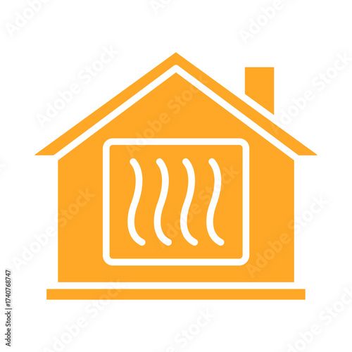 Central Heating Icon