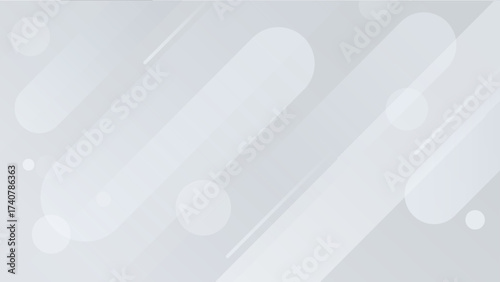 グレーのグラデーション抽象背景、ポップなモダンデザイン