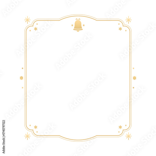 Christmas frame or label. Price tag holiday. Christmas stickers. Free space for text.