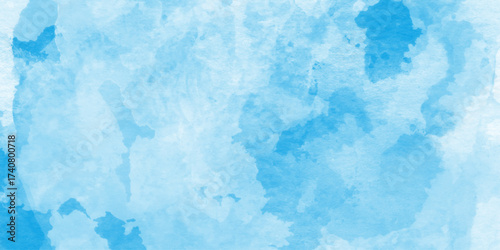abstract blue or white watercolor background, abstract drawing in a gradient of gentle pastel, Cement and sand wall of tone vintage, vintage and old looking paper background.
