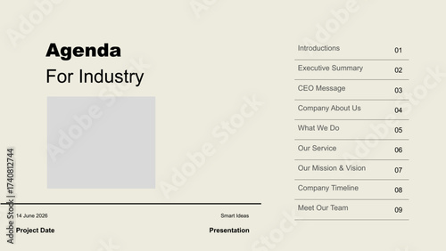 Industry Project Presentation Slideshow