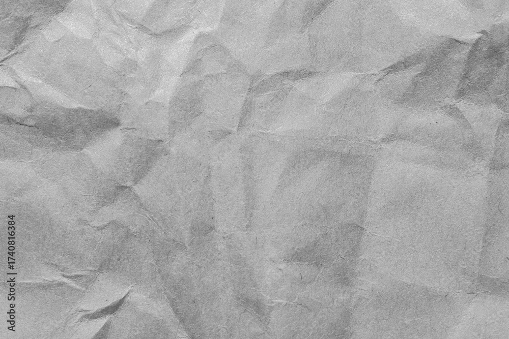 Naklejka premium Abstract grunge crumpled creased paper distressed texture background overlay effect design element