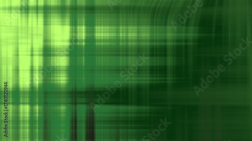 Abstract green and brown plaid background suitable for fashion design projects, textiles, and digital graphics creation. Great for marketing materials.