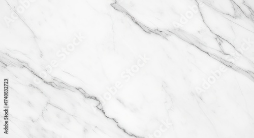 Detailed Calacatta White Marble Texture Veins Subtle Gray Patterns Natural Stone Surface