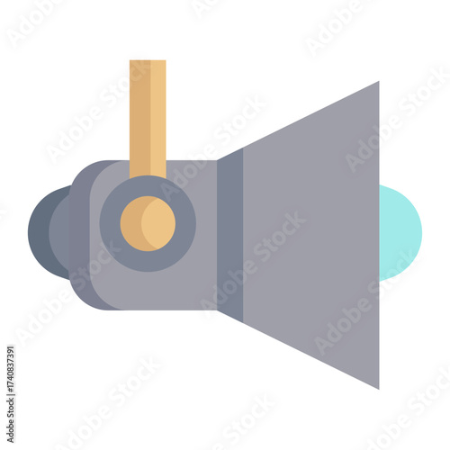 spotlight flat icon design