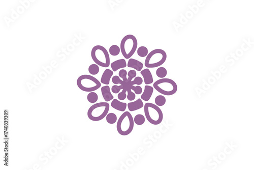 pink flower vector