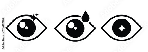 vision icon, see view icons - eyesight symbol - invisible eye hide icon, incognito icon no eye view hidden icon set. Hidden icon vector, vector illustration