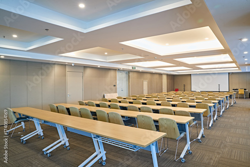 Modern company meeting room
