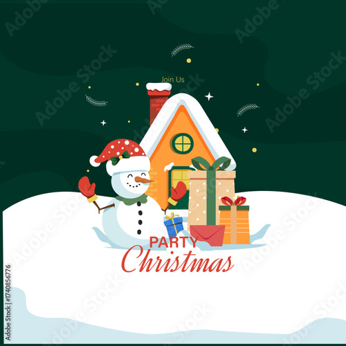 Wallpaper Mural Merry Christmas, Happy Christmas, christmastree, santa, santaclaus, christmaslights, 31st, newyear Torontodigital.ca