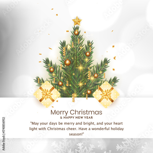 Wallpaper Mural Merry Christmas, Happy Christmas, christmastree, santa, santaclaus, christmaslights, 31st, newyear Torontodigital.ca