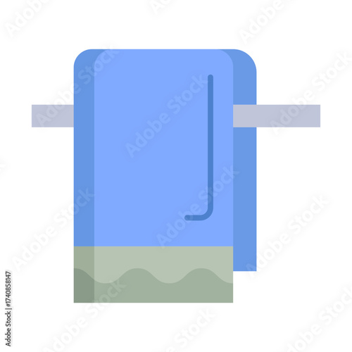 towel flat icon design