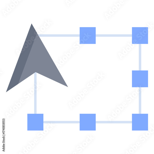 transform shape flat icon design