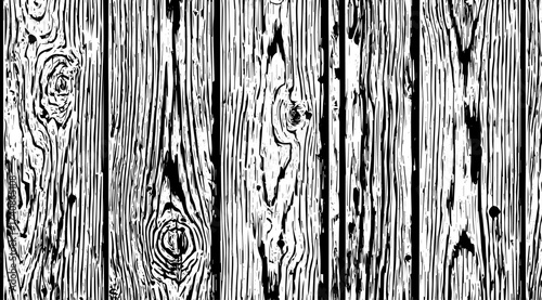 Dark Grunge Wooden Plank Texture Background