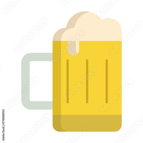 beer flat icon design