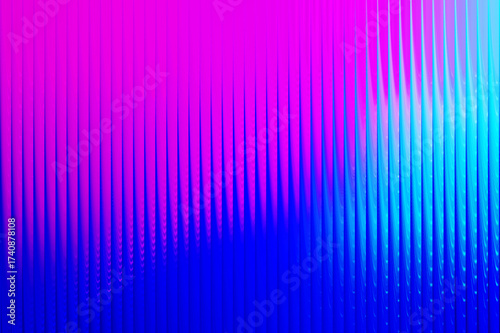 Abstract Vertical Ribbed Gradient Background Pink Blue