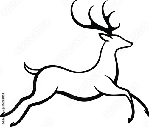 deer vector illustration