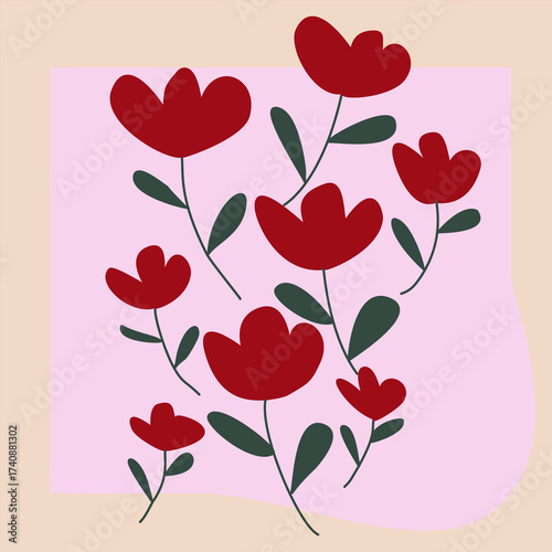 valentine card with heart