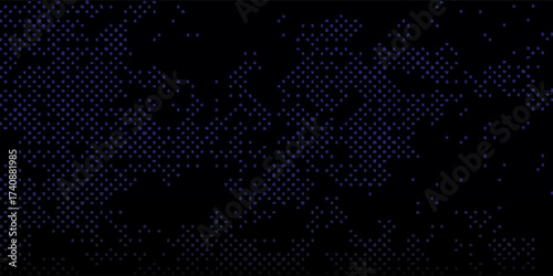 Dark Abstract Hexagonal Pattern with Subtle Purple Hues.