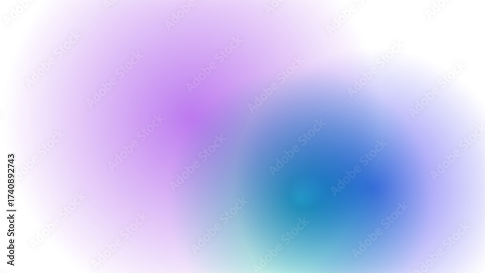 Obraz premium Abstract pixel art nebula with vibrant purple and blue glowing cosmic colors