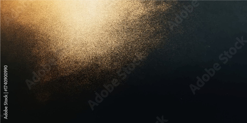 Light on the wall and sky with brown texture and grunge backgrounds under the moon and dark cloud night