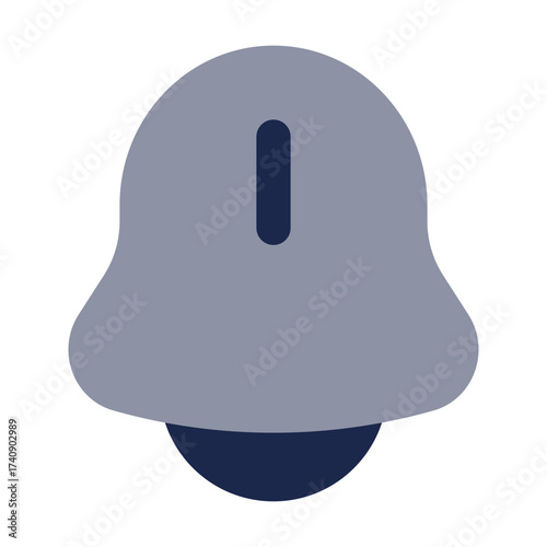 Notification bell icon. Bell icon for new notification, incoming message, reminder and alert. Bell symbol for subscribe on channel and for social media reminder. Vector