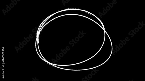 Wallpaper Mural Abstract shape hand drawn animation Torontodigital.ca