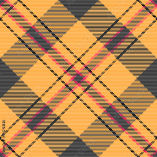 Seamless plaid pattern in warm hues. Ideal for textile design, backgrounds, or creative projects needing a cozy, patterned texture. Versatile  eyecatching.