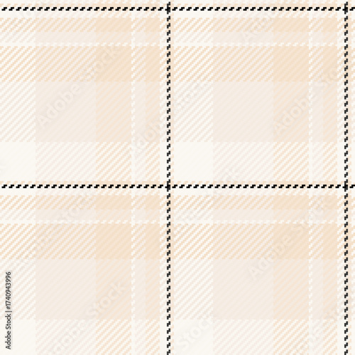 Installing tartan pattern plaid, pop vector textile texture. American fabric check background seamless in light and sea shell colors.