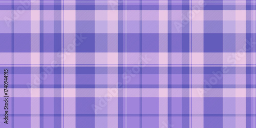 Argyle check seamless texture, mens shirt tartan textile fabric. Brazil background vector plaid pattern in indigo and light colors.