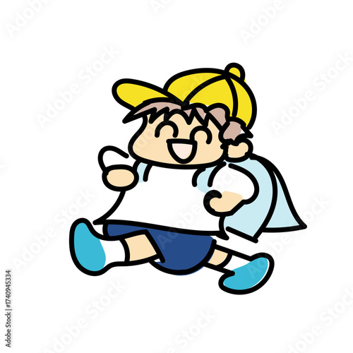 走るシリーズ・小学生男の子１