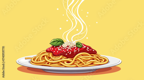 spaghetti tomato sauce
