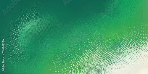 Abstract blue and green grunge texture pattern with dots for a vintage digital backdrop design