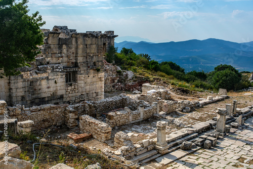 Ruins of the ancient city of Sagalassos in Aglasun district of Burdur province in Turkey.