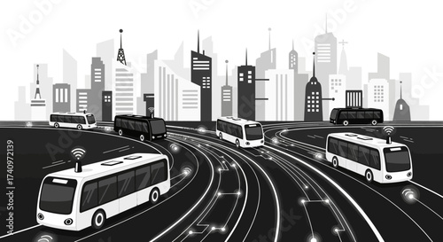 Advanced Urban Mobility with Driverless Public Transport Vehicles.