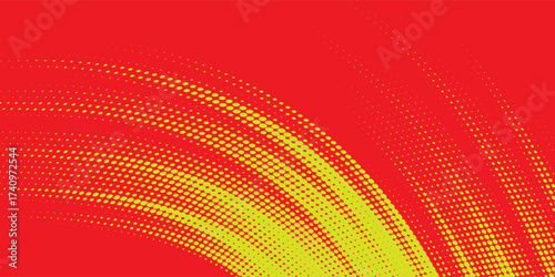 red and yellow brush wrap car sticker pattern abstract banner sporty lines red and yellow color combination grunge brush pattern racing design.
