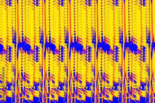 abstract background with yellow lines