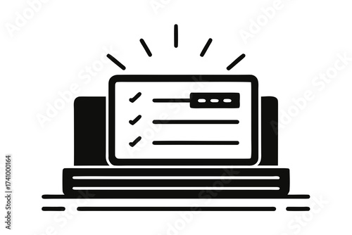 Stack Overflow coding terminal screen with rising layers