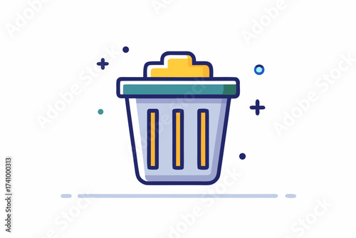 Trash bin delete pixel perfect icon rule icon