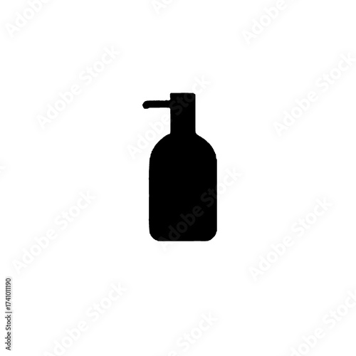 set of cosmetic bottles