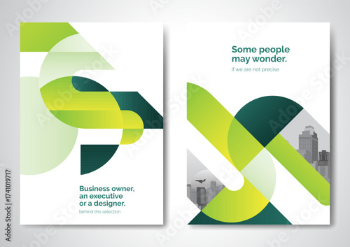 Template vector design for Brochure, AnnualReport, Magazine, Poster, Corporate Presentation, Portfolio, Flyer, infographic, layout modern size A4, Front and back, Easy to use and edit.