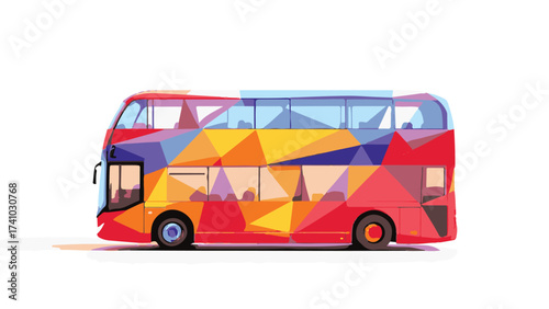 london red double decker bus