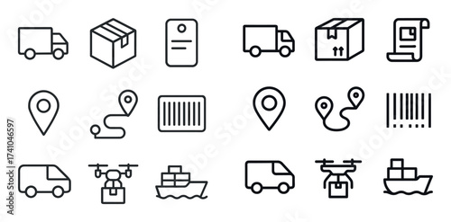 Ecommerce Icon Grid