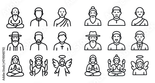 Spiritual Icons Grid