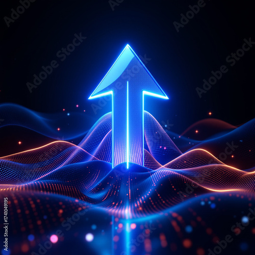 Sleek tech-inspired composition ideal for modern business visuals.