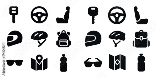 Transport Icons Grid