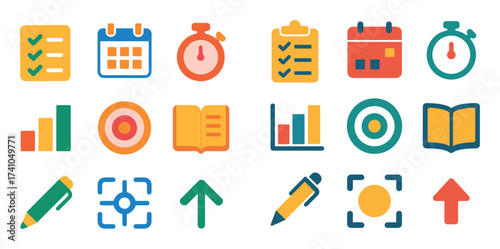 Work Icons Grid