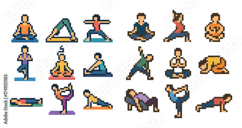 Pixel Yoga Styles