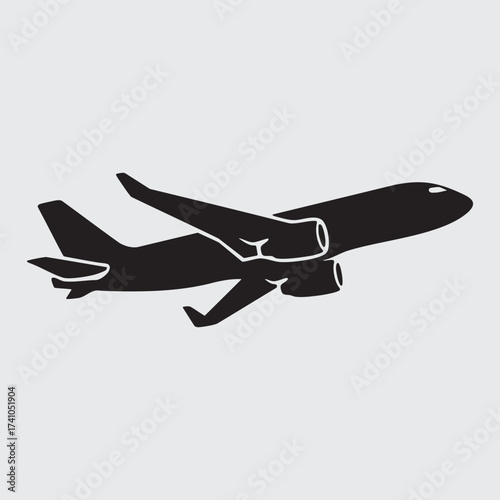 hand drawing airplane