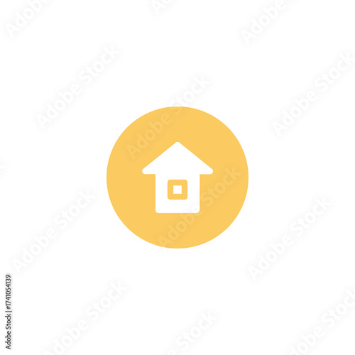 Home Icon A Simple and Clean Design for Navigation and User Interface Elements